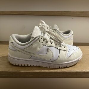 Nike Women's Dunk Low White / Sail - White - White / 7.5 x 1